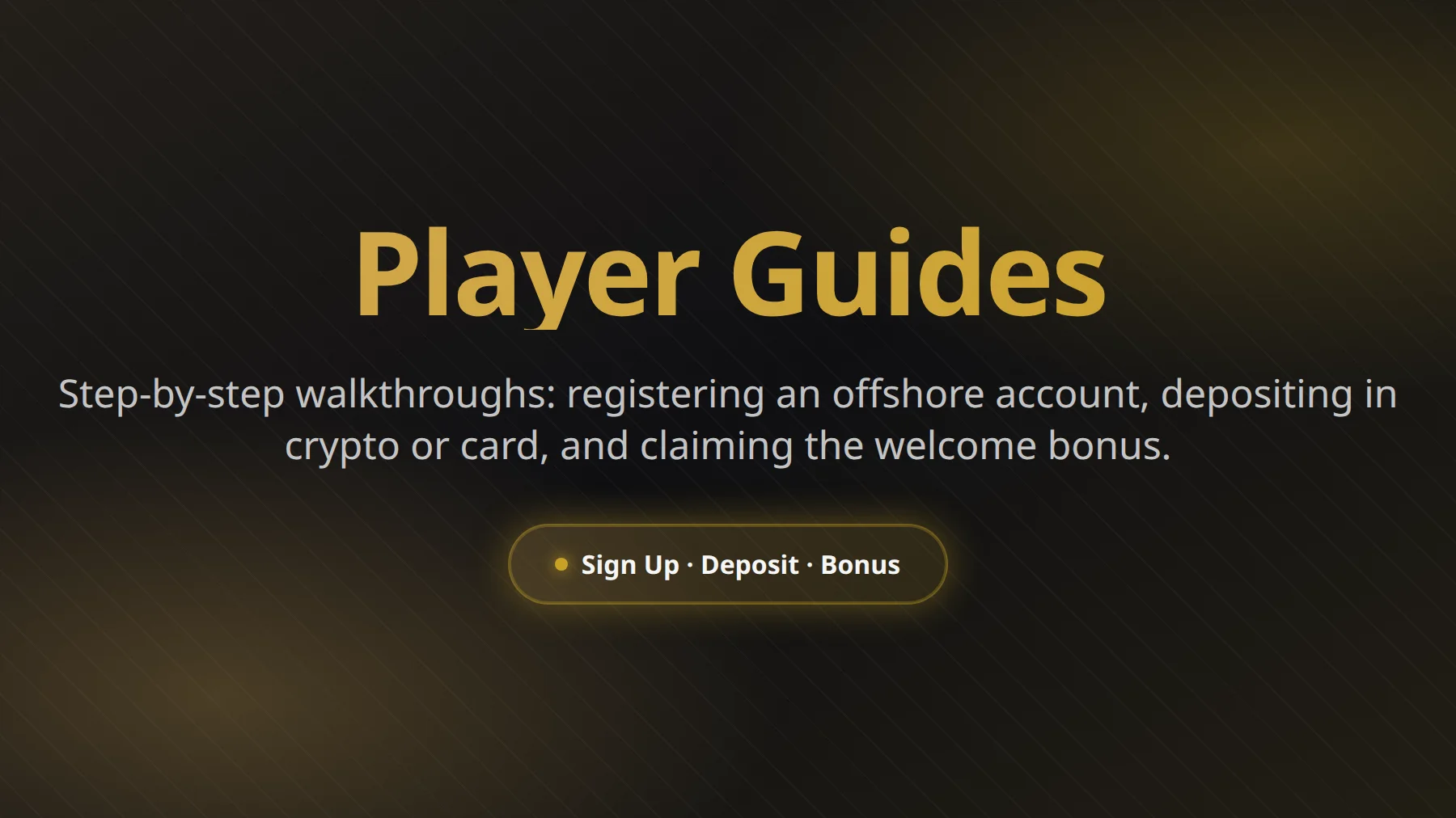 Fat Pirate Casino step-by-step guides covering registration, deposits, bonus claim and withdrawals